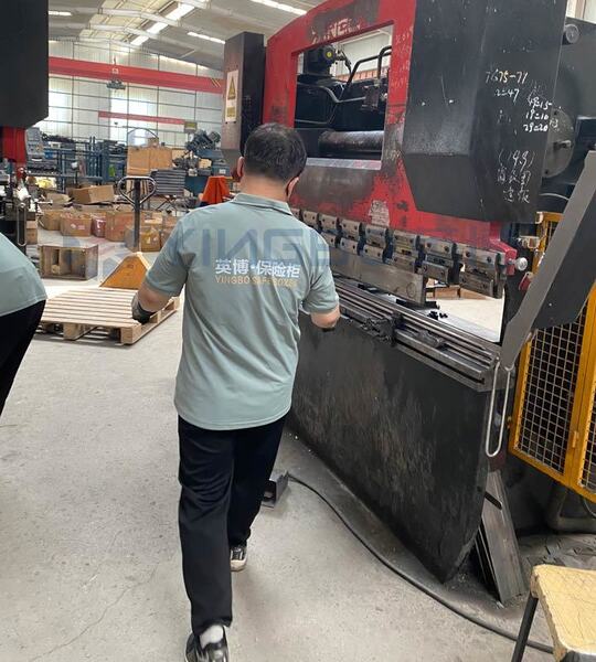 Hebei Yingbo Safe Boxes Co., Ltd خط إنتاج الشركة المصنعة