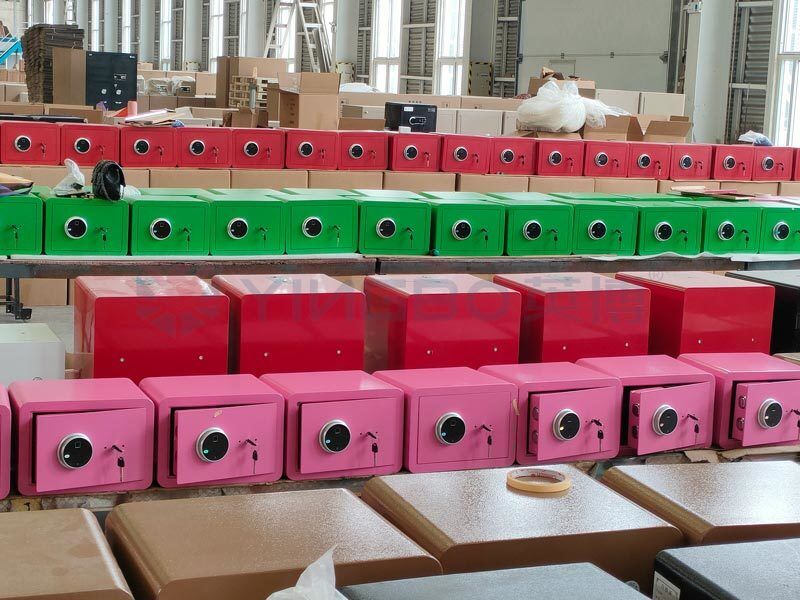 Hebei Yingbo Safe Boxes Co., Ltd خط إنتاج الشركة المصنعة