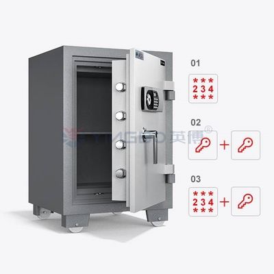 تصنيف الحريق 120 دقيقة صندوق آمن ضد الحريق / صندوق آمن وثيقة مضاد للحريق YB / FH-78