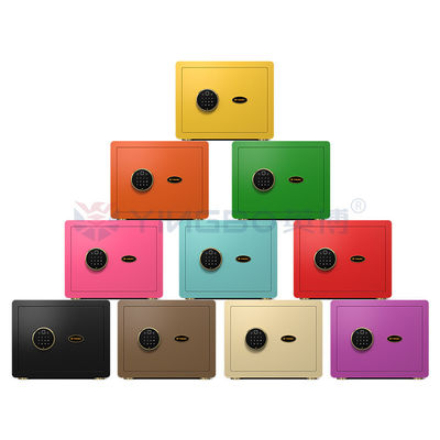 صندوق آمن منزلي ملون بصمات أصابع قفل أمن صندوق آمن YB/SC-25#---30#