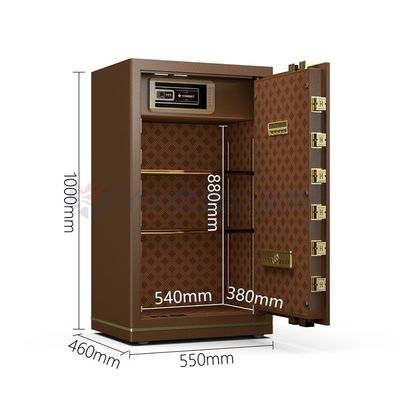 H1000mm الصلب الصلب الرفاهية المكتب بصمات الأصابع قفل صندوق آمن للأمن YB/N7-100