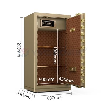 H1200mm جهاز إنذار مزدوج صندوق آمن فاخر لأمن المكتب