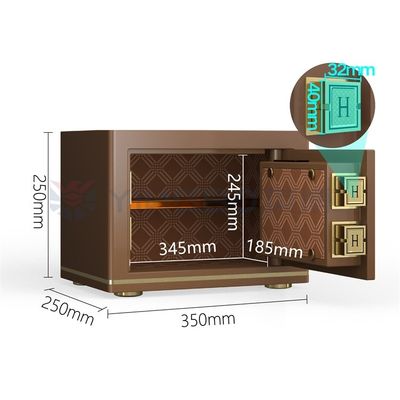 H250mm قفل إلكتروني صندوق آمن للمكتب للأمن