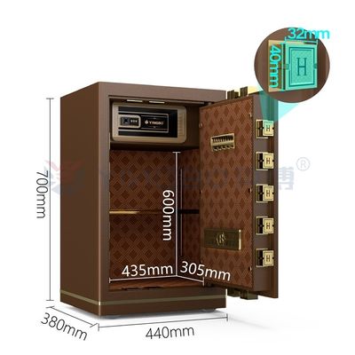 صندوق الأمان الإلكتروني للقفل للأمن في المكاتب 39kg YB/N7-70