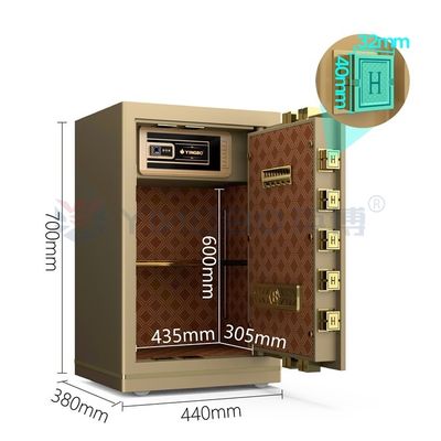 الصلب الصلب الذكي المكتب الخزنة الصندوق الرقمي القفل الانتخابي YB/N7-70