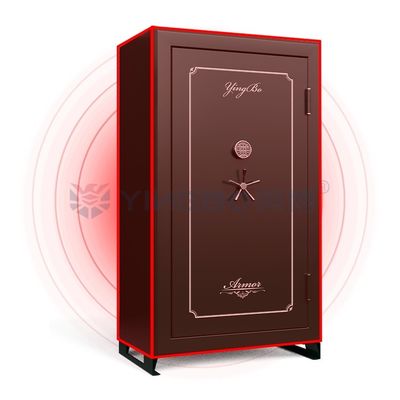مكافحة السرقة 36 بندقية ثقيلة مضادة للنار صندوق أمان بندقية OEM YB / GS-180