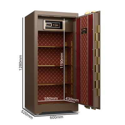 إنذار مزدوج خزينة تجارية فاخرة قفل بصمات أصابع للأمن YB/ZY-120