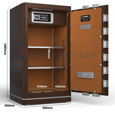 6.4 Cu Ft صندوق أمان مزدوج للإنذار للأعمال المنزلية YB/N6-100