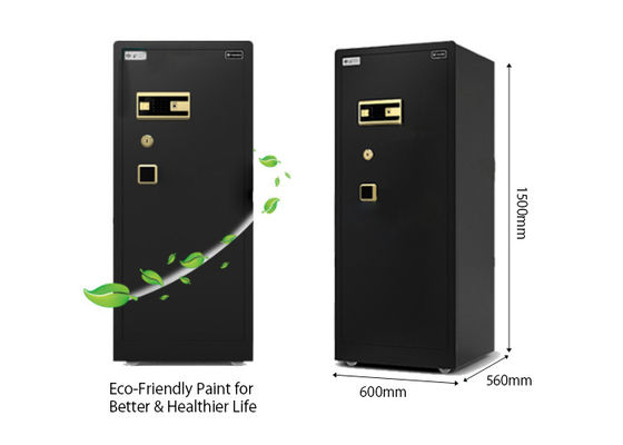 البصمة البيومترية قفل المجوهرات ساعة ويندر آمنة مكافحة السرقة للمنزل المجوهرات المال