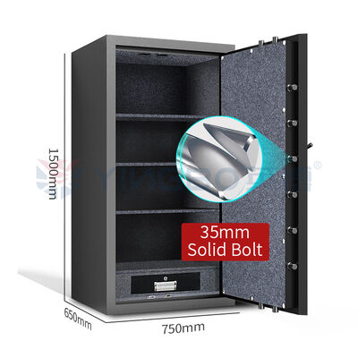 صندوق الأمان المقاوم للحريق من OEM عالي التحمل ومقاوم للسطو وآمن وتصميم متعدد للوقاية من الحرائق