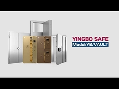 باب قبو ثقيل لأمن البنك