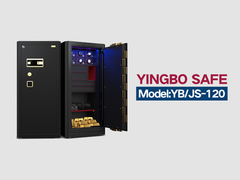 H1280mm مجوهرات ساعة ويندر صندوق آمن قفل بصمات الأصابع