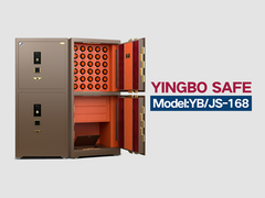 H1680mm مجوهرات ساعة ويندر صندوق آمن إنذار مزدوج