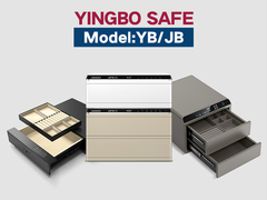 خزينة مجوهرات الصلب الصلب YB/JB