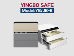 بصمة الأصابع قفل مجوهرات صندوق آمن تلقائي