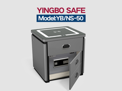 الصندوق الآمن الذكي الرمادي الشحن اللاسلكي YB/NS
