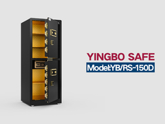 YB/RS-150D بصمات الأصابع قفل خزائن المنزل الأسود