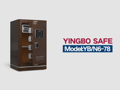 YB/N6-78 بصمات الأصابع قفل خزائن المنزل إنذار مزدوج