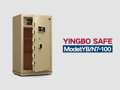 YB-N7-100-خزنة المكتب -القفل الإلكتروني الذهبي