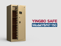 YB-N7-150-خزنة مكتبية -القفل الإلكتروني الذهبي