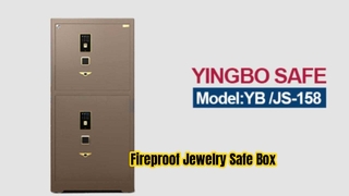 ZY Jewelry Safe Box Watch Winder 1580 قهوة