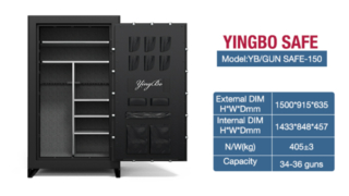 كلمة المرور بندقية خزانة بندقية خزائن بندقية خزنة واقية من الانفجار خزنة مقاومة للحريق بندقية آمنة